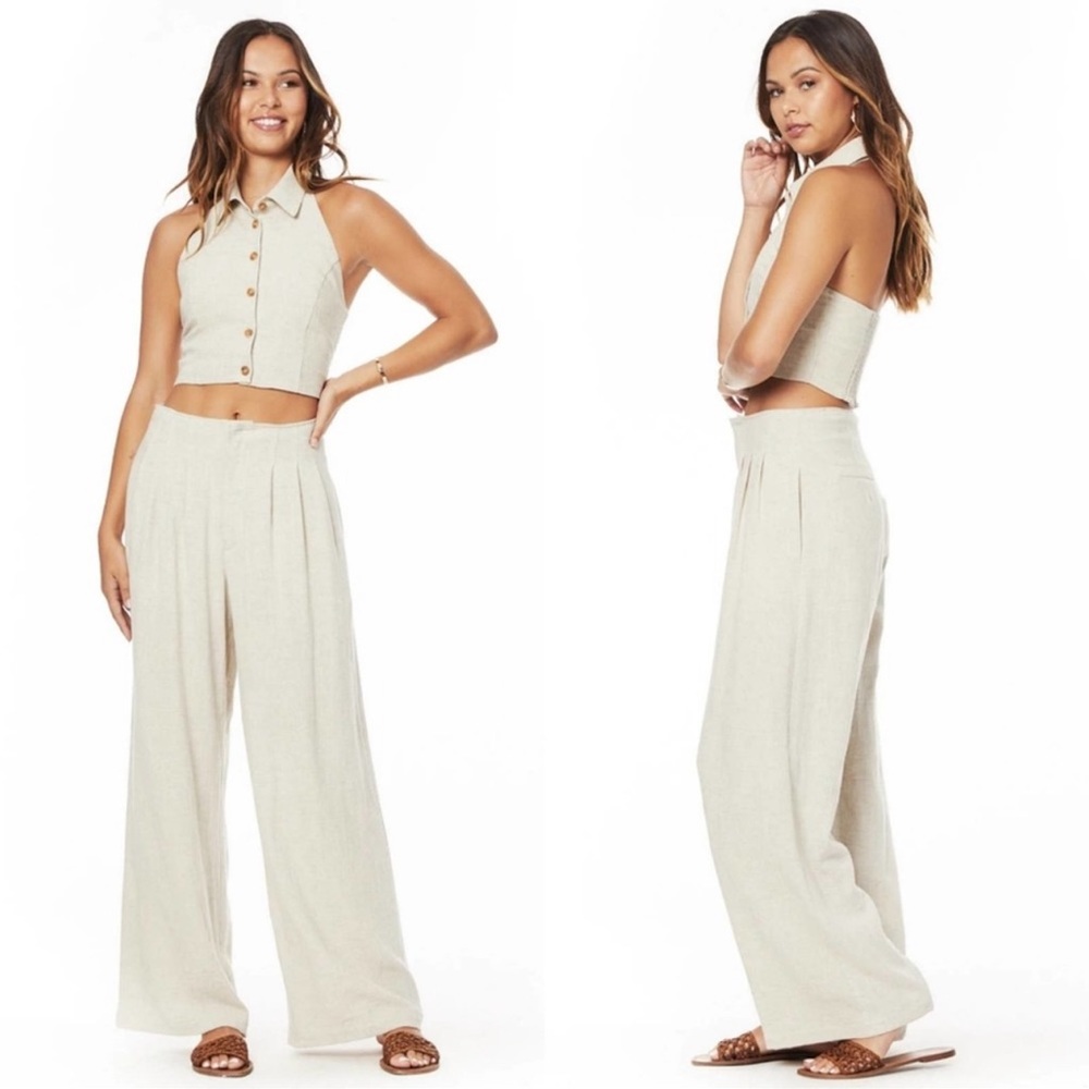 Lost + Wander Crescent Moon High Waist Wide Pants